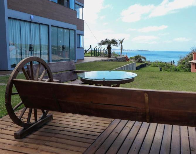 Loft 207 com vista para a piscina e Farol Laguna Exterior foto