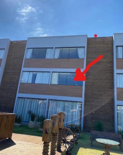 Loft 207 com vista para a piscina e Farol Laguna Exterior foto